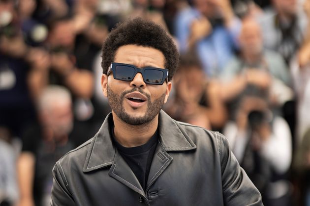 Abel Tesfaye a.k.a. The Weeknd poses for photographers at the photo call for the television series 'The Idol' at the 76th international television series festival, Cannes, southern France, Tuesday, May 23, 2023. 