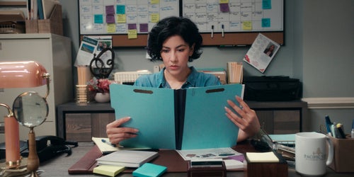 Stephanie Beatriz stars as Didi on Netflix's "A Man on the Inside."