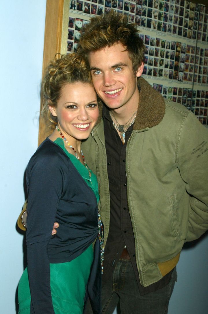 "One Tree Hill" co-stars Bethany Joy Lenz and Tyler Hilton in 2005. 