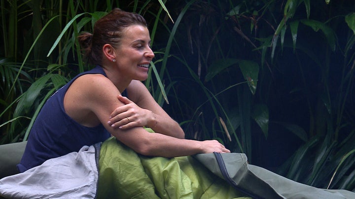 Coleen Rooney in the I'm A Celebrity jungle