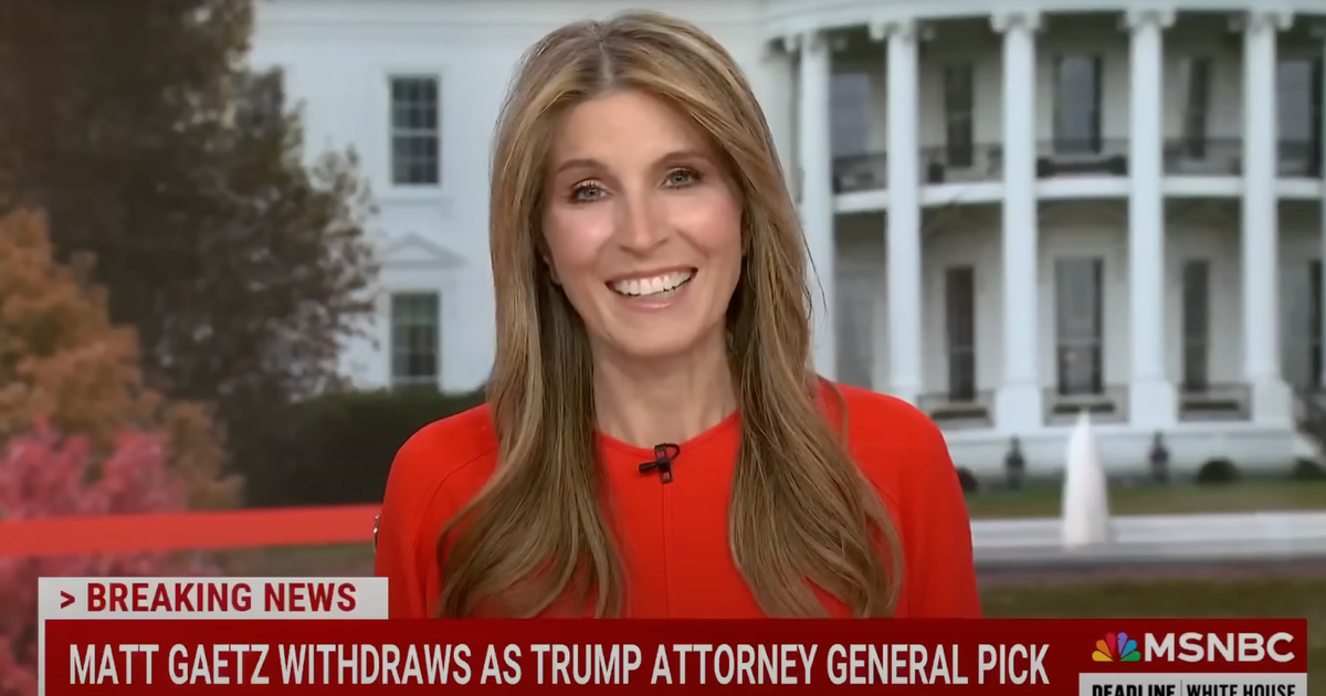 'We Were Wrong': Nicolle Wallace Surprised By Matt Gaetz Development