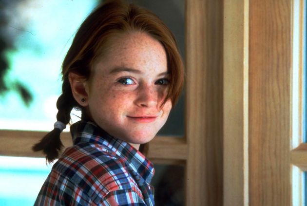 Lindsay Lohan in the 1998 remake of The Parent Trap