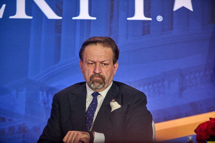 Sebastian Gorka attends the 2024 Moms for Liberty National Summit in Washington.