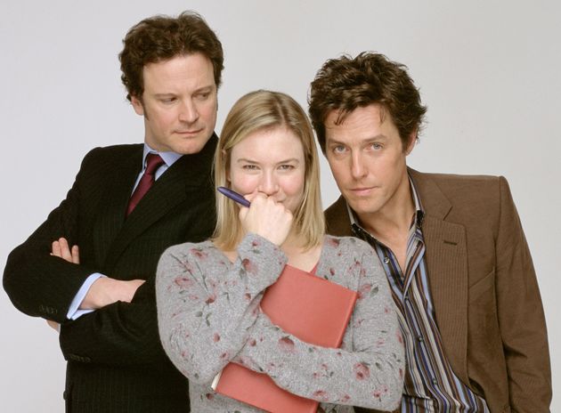 Colin Firth, Renée Zellweger and Hugh Grant in Bridget Jones: The Edge Of Reason