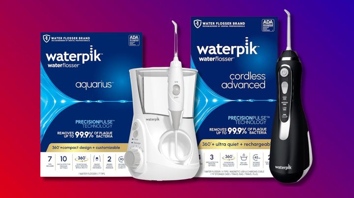 Both the portable and countertop Waterpik water flossers are on deep sale for a limited time.