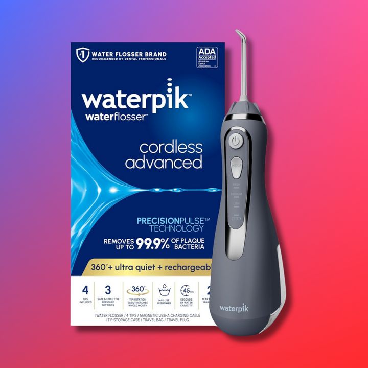 Waterpik's Cordless Advanced water flosser is 40% off in Amazon's Black Friday sale and available in four colors.