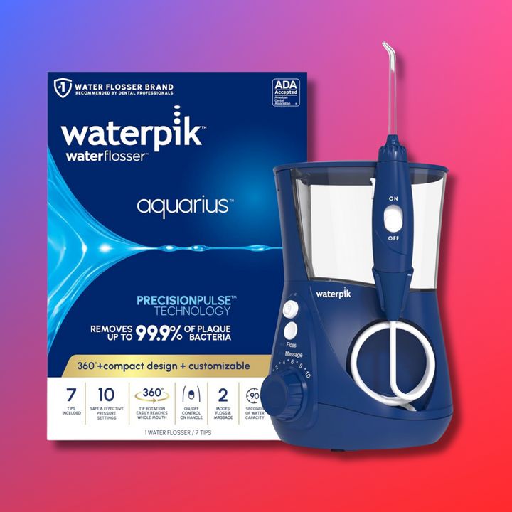 Waterpik's Aquarius water flosser is 50% off in Amazon's Black Friday sale and also available in four colors.