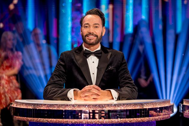 Craig Revel Horwood in the Strictly Come Dancing studio