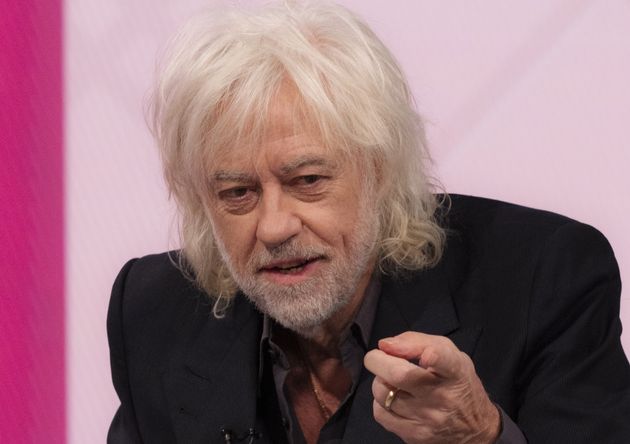 Bob Geldof on Tuesday's edition of Lorraine