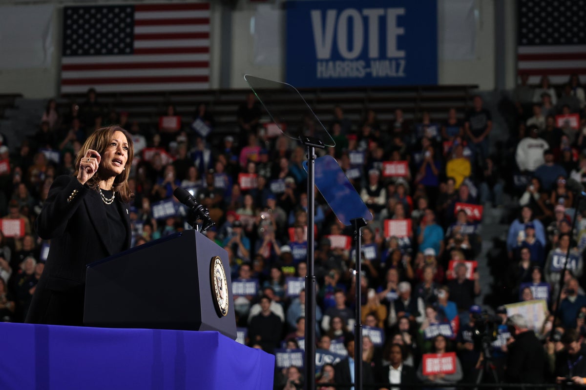 Democratic Presidential Nominee Vice President Harris Campaigns Across Pennsylvania Day Before Election