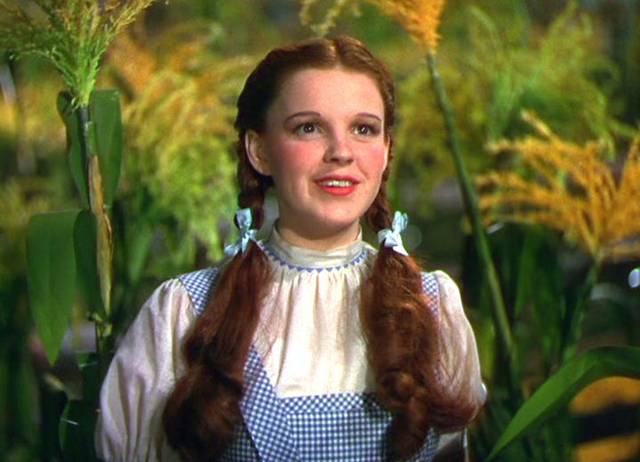 Judy Garland as Dorothy in The Wizard Of Oz