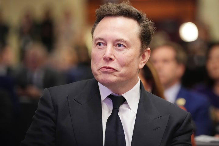 Elon Musk appears in Washington D.C. on November 13, 2024. His father appeared to debunk several of his son's often-repeated life stories on the "Podcast and Chill with MacG" show earlier this month.