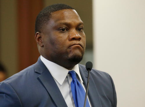 Oklahoma state Rep. Monroe Nichols (D) is seen during a committee hearing in 2019 in Oklahoma City. Earlier this month, Nichols was elected the first Black mayor of Tulsa.