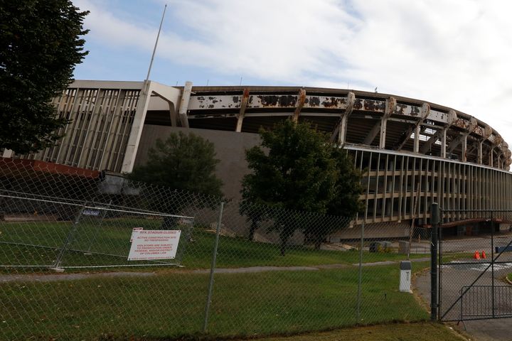 Robert F. Kennedy Memorial Stadium, the former home of several Washington, D.C., sports teams, has been closed since 2019. The site is being discussed for redevelopment, including as a new NFL home for the Washington Commanders.