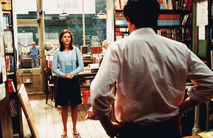 Julia Roberts and Hugh Grant in Notting Hill