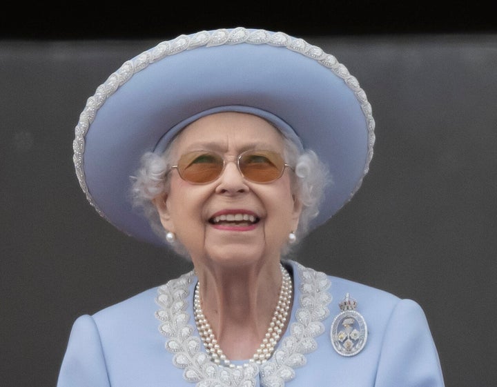 The late Queen Elizabeth II in June 2022