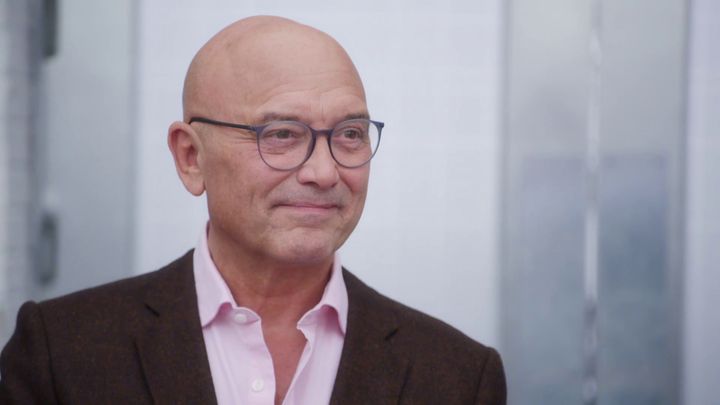 Gregg Wallace on the set of MasterChef