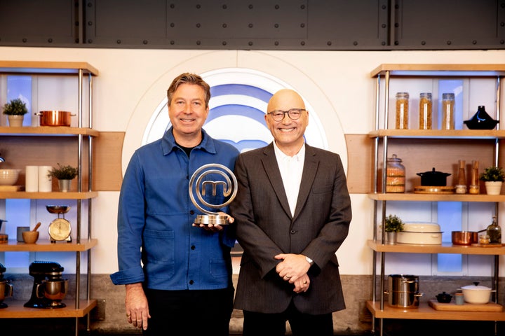 Gregg Wallace with co-star John Torode