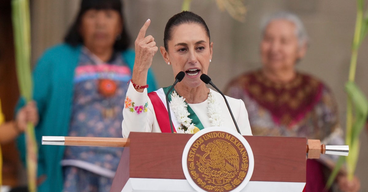 Mexican President Says She Is Confident That A Tariff War With The U.S. Can Be Averted