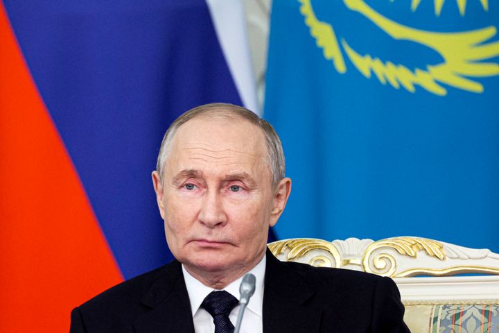 Russian President Vladimir Putin's intelligence service suggested the West wants to occupy Ukraine.