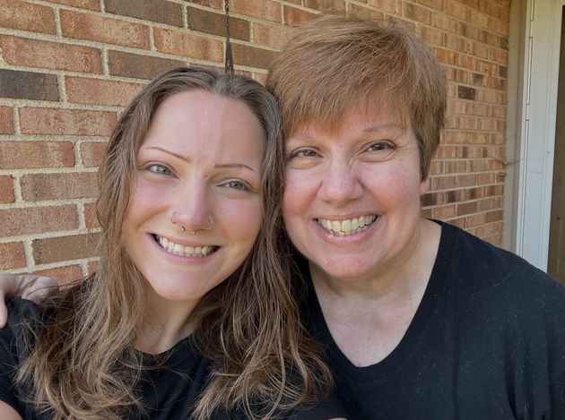 The author and her youngest daughter, Dianna. 