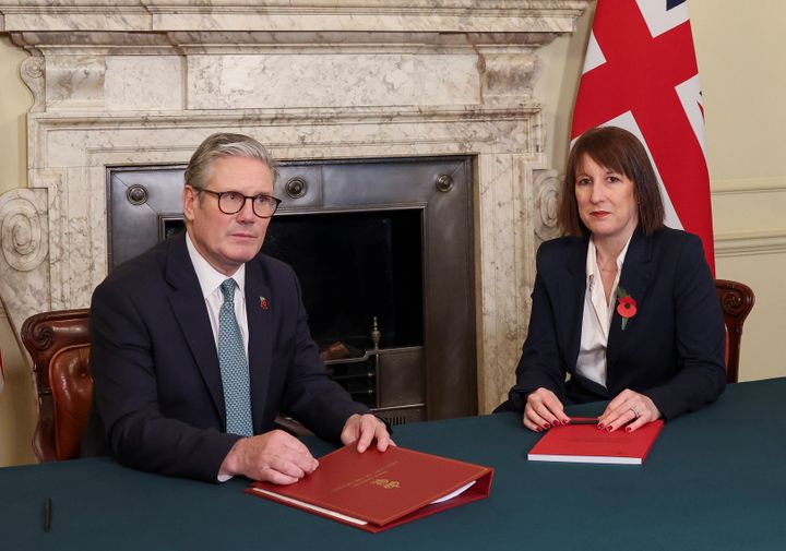 Prime Minister Keir Starmer and Chancellor of the Exchequer Rachel Reeves