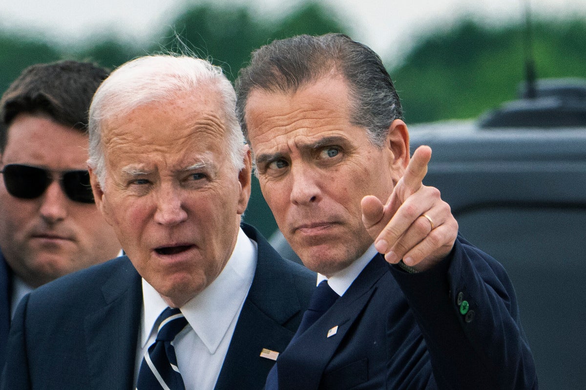 Joe Biden and Hunter Biden