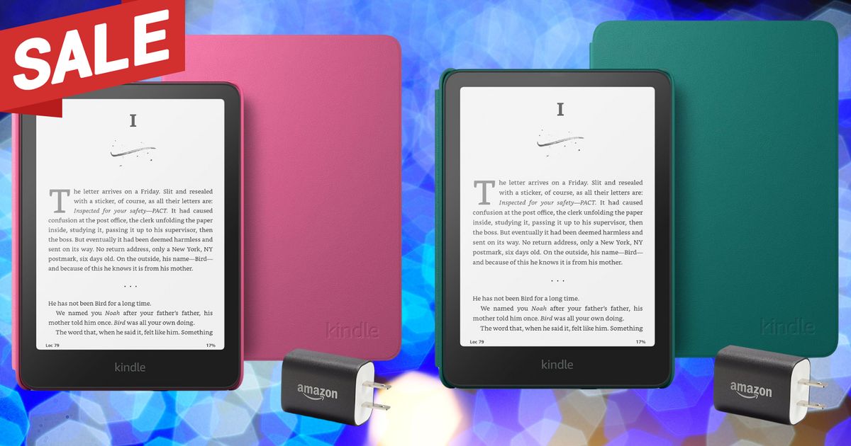 Amazon Kindle Paperwhite Bundle On Sale For Cyber Monday