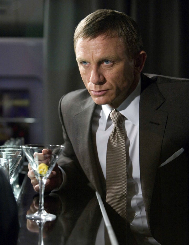 Daniel Craig as James Bond in Quantum Of Solace