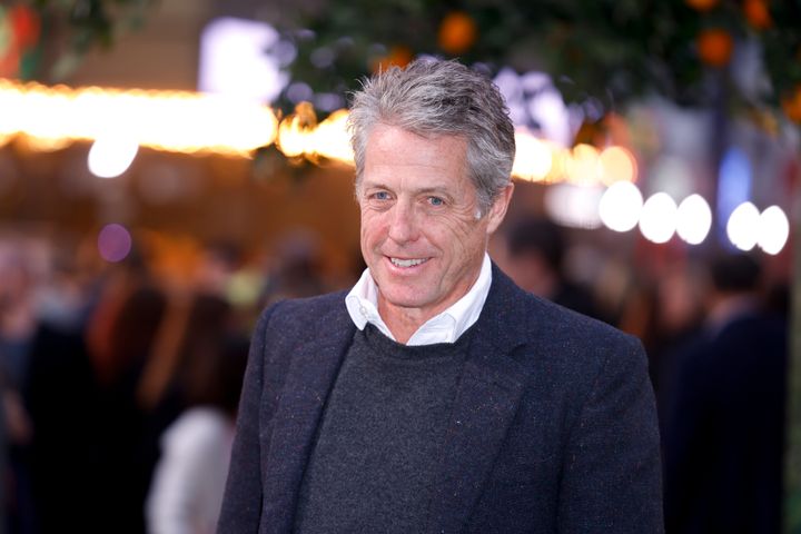 Hugh Grant at the Paddington In Peru premiere last month