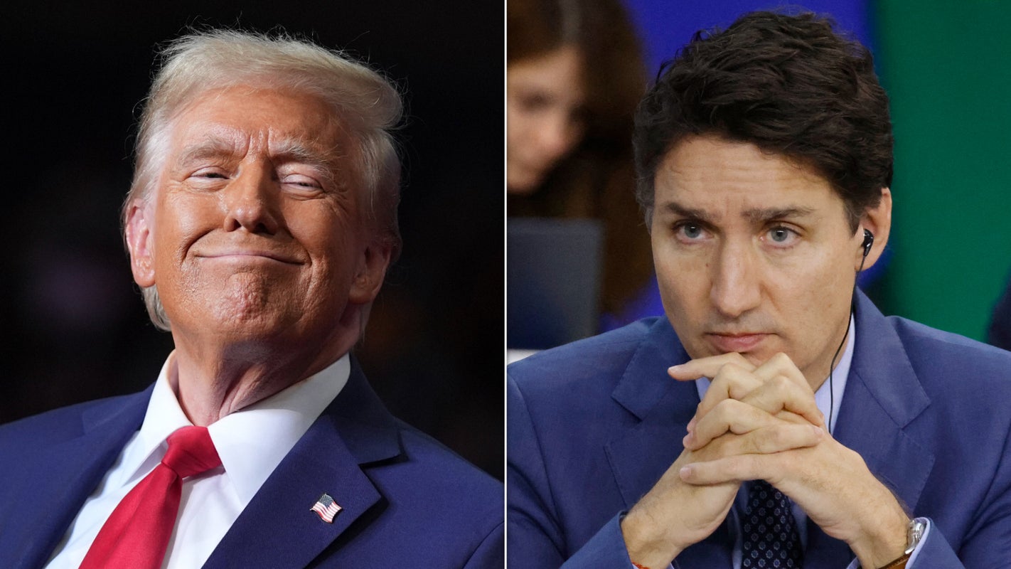 Donald Trump, Justin Trudeau