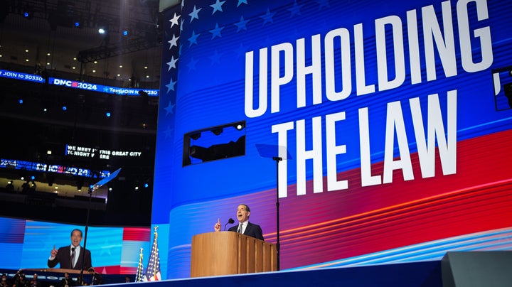 Rep. Jamie Raskin (D-MD) speaks onstage during the first day of the Democratic National Convention at the United Center on Aug. 19, 2024, in Chicago, Illinois. Delegates, politicians, and Democratic Party supporters are in Chicago for the convention, concluding with current Vice President Kamala Harris accepting her party's presidential nomination. The DNC takes place from Aug. 19-22. 