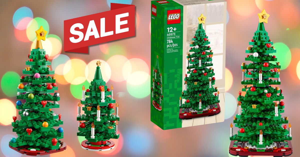 This Lego Christmas Tree Is The Perfect Holiday Project — And It's 30% Off