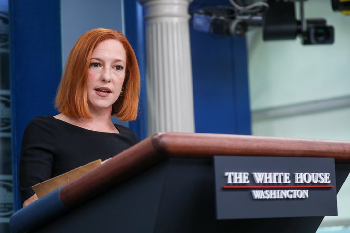 Jen Psaki served as Joe Biden's White House press secretary during his first year in office.