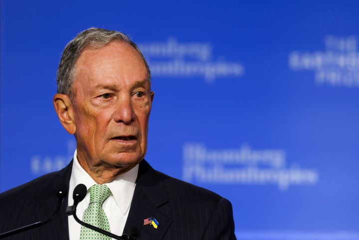 Former mayor of New York Michael Bloomberg in 2023.