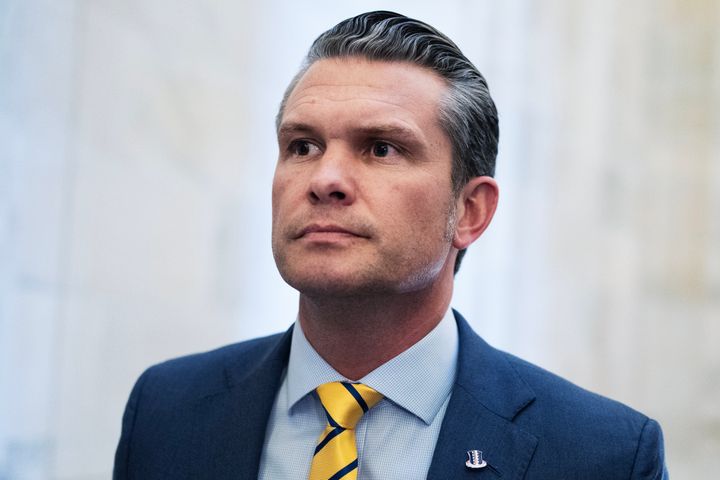 Pete Hegseth, President-elect Donald Trump's nominee for defense secretary.