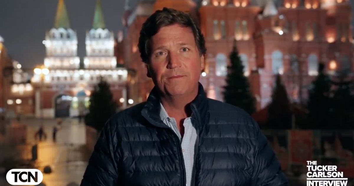 Tucker Carlson Returns To Moscow To Interview A Member Of Putin's Inner Circle