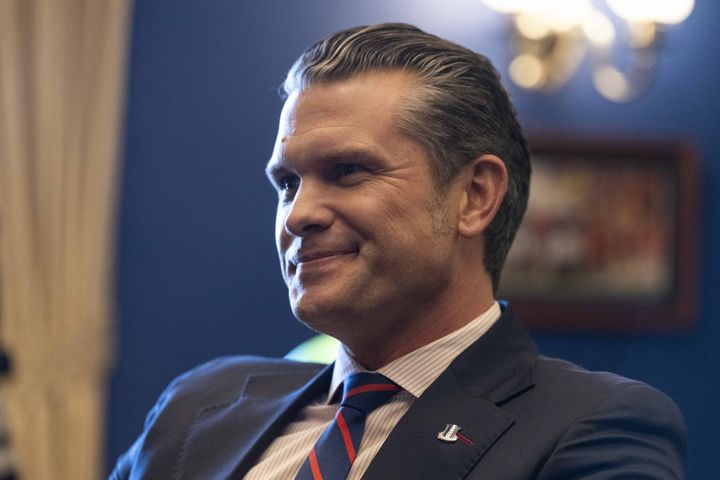 Pete Hegseth, President-elect Donald Trump's nominee to be Secretary of Defence