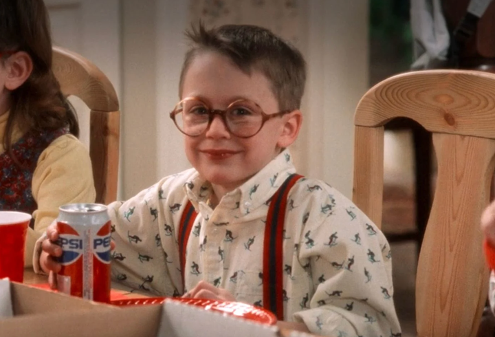 Kieran Culkin in Home Alone as a child actor