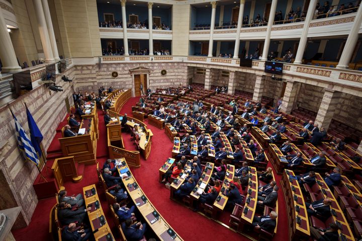 Συνεδρίαση στην αίθουσα της Ολομέλειας της Βουλής (28 Μαρτίου 2024) 