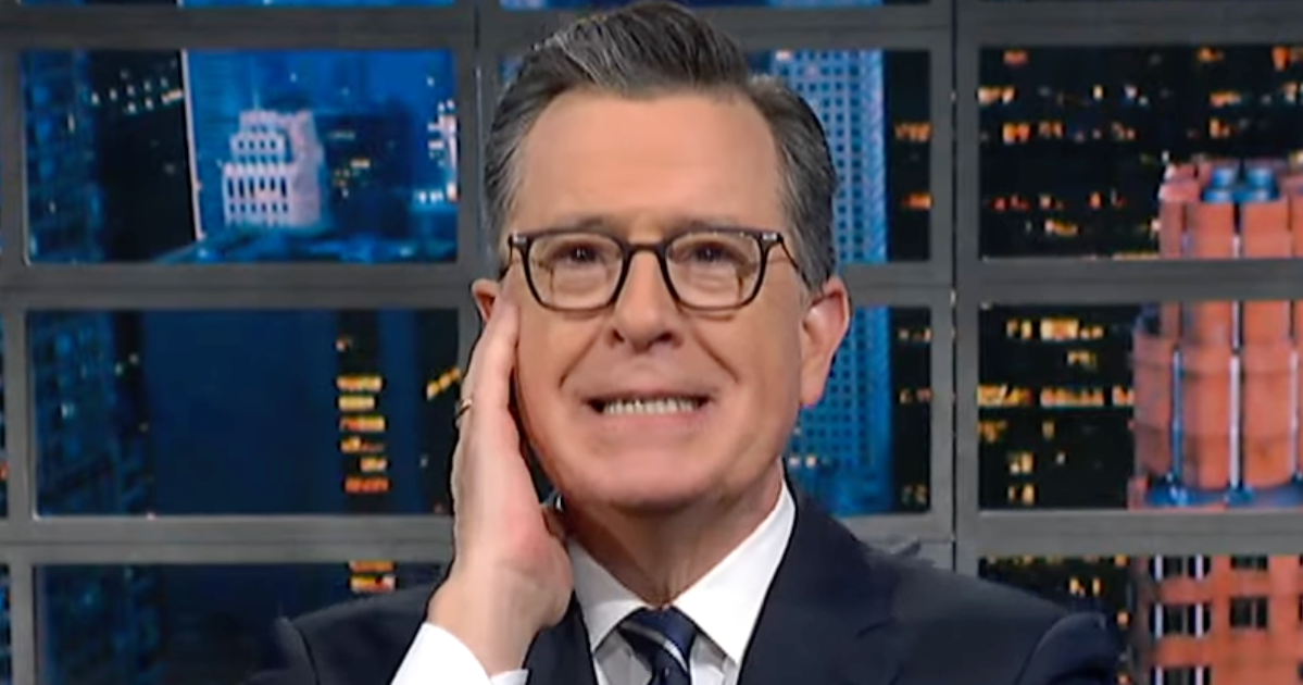 NextImg:'Wow!': Stephen Colbert Makes A 'Weird' Self-Discovery After Reading Trump Report