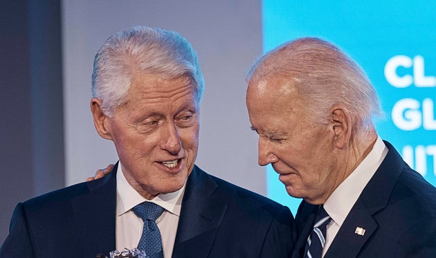 Bill Clinton and Joe Biden