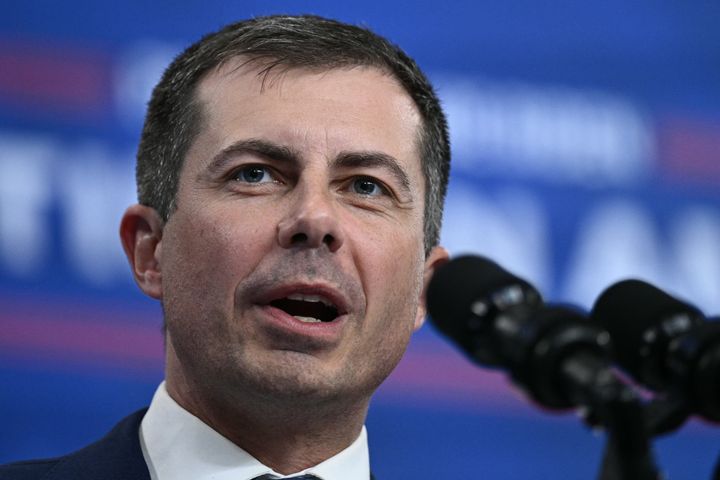 Transportation Secretary Pete Buttigieg said the new Department of Transportation rule would make air travel more passenger-friendly.