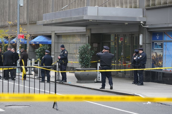 Brian Thompson, 50, was shot outside the New York Hilton early Wednesday morning. The chief executive of one of the United States's largest health insurance companies was killed in a suspected targeted attack, police have said.