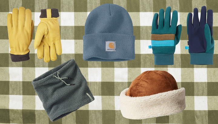 Winter accessories from Nordstrom, Amazon, Cotopaxi, L.L. Bean, and Brixton