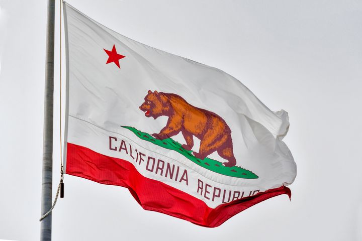 Flag of California, California, USA