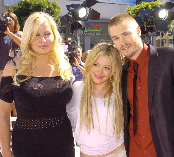 Coolidge, left, with her "A Cinderella Story" co-stars Hilary Duff and Chad Michael Murray in 2004. 