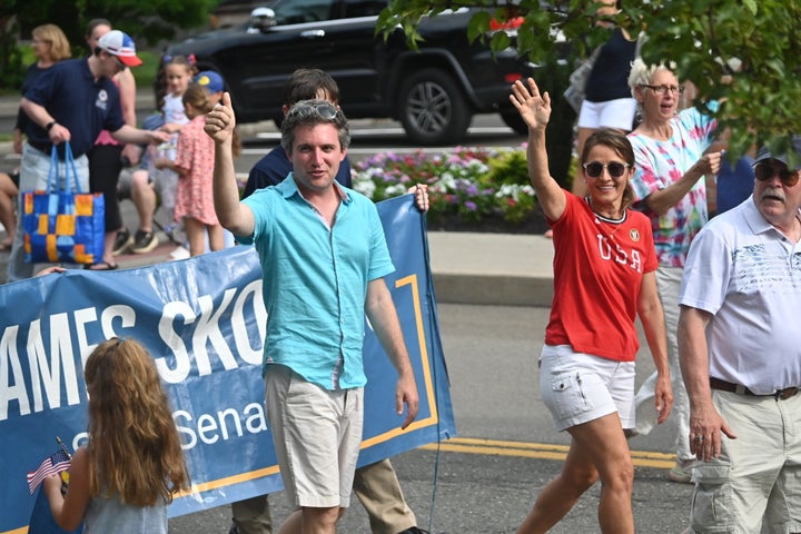 James Skoufis won by 13 points in a seat that Trump carried overwhelmingly. He was elected to the state Assembly in 2012, and the state Senate in 2018.