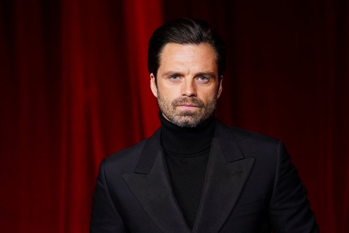 Sebastian Stan arrives at the fourth annual Academy Museum Gala on Saturday, Oct. 19, 2024, at the Academy Museum of Motion Pictures in Los Angeles. (Photo by Jordan Strauss/Invision/AP)