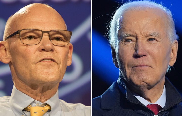 James Carville said that Joe Biden's tarnished legacy "is fucking self-inflicted."